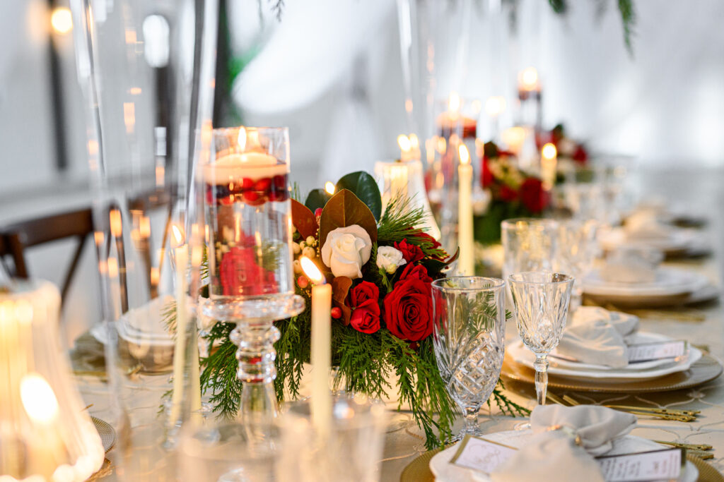 Luxury Christmas Wedding Maine.